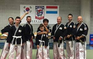 Grades et stage hapkido au Luxembourg