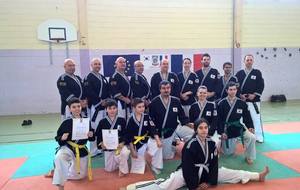 passage de grades taekwondo et Hapkimudo 2016