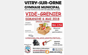 VIDE-GRENIER DES ARTS MARTIAUX de VITRY