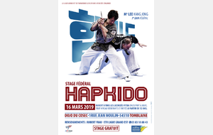 Stage fédéral Hapkido 16/03/2019